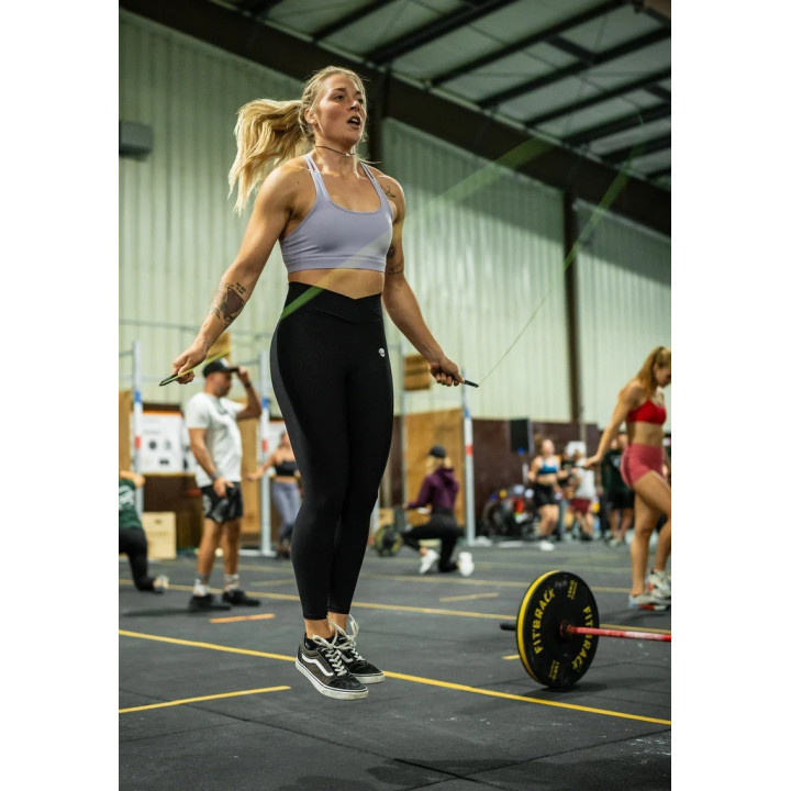 Brassière sport ALBA Lilac | BARBELL REGIMENT — Mauve · Taille L