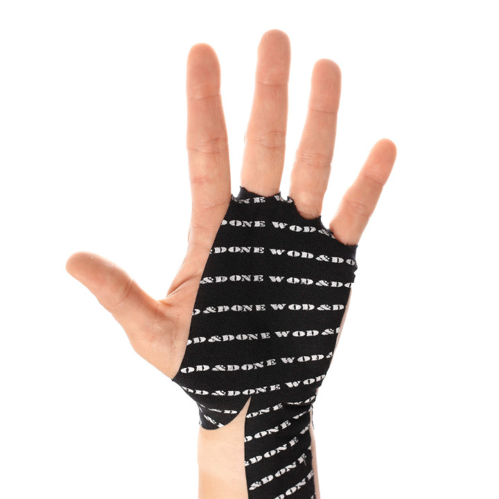 Pack de 10 paires de maniques à usage unique (20 unités) noires| WOD N DONE — Noir · Taille TU