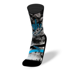 Chaussettes FUCK BURPEES BLEU | LITHE APPAREL — Multicolor · Taille M (39-42)