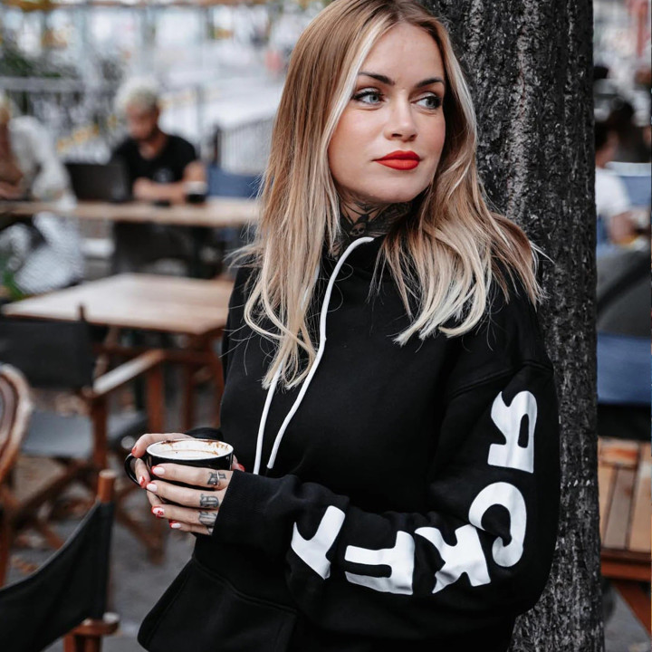 Sweat à capuche noir ROKFIT | ROKFIT — Noir · Taille XL