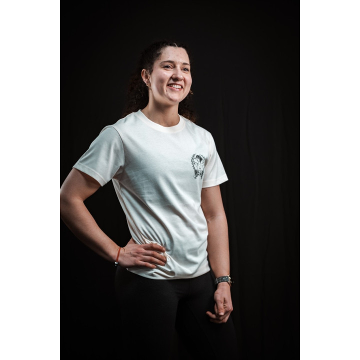 T-Shirt unisexe blanc ivoire STRONG BEAUTY | VERY BAD WOD — Blanc ivoire · Taille S