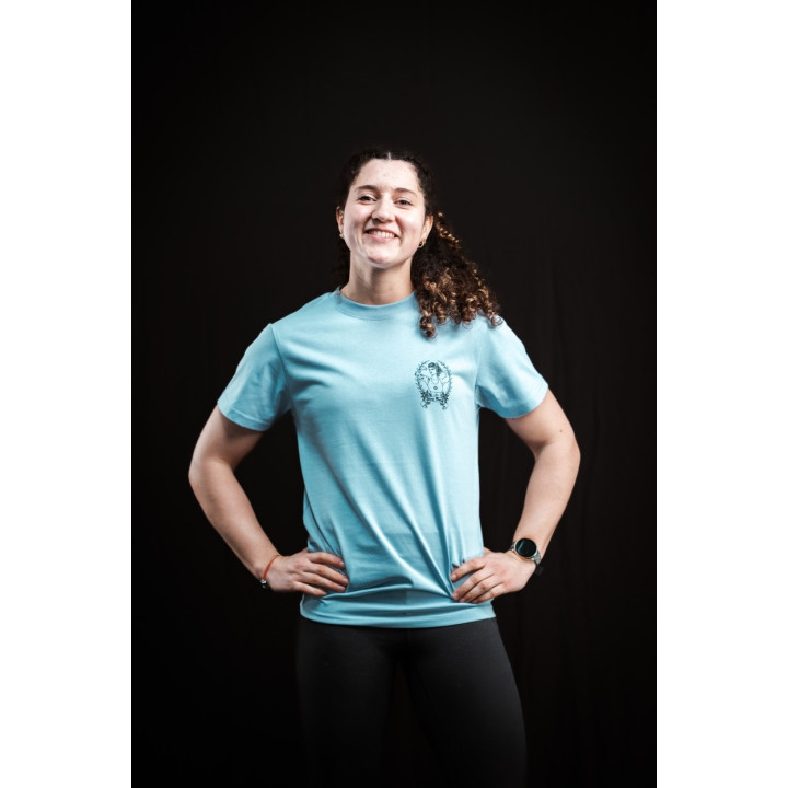 T-Shirt unisexe bleu ciel STRONG BEAUTY | VERY BAD WOD — Bleu · Taille S