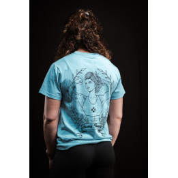 T-Shirt unisexe bleu ciel STRONG BEAUTY | VERY BAD WOD — Bleu · Taille XL