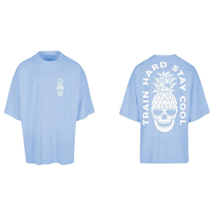 T-Shirt unisexe bleu ciel TRAIN HARD STAY COOL | VERY BAD WOD — Bleu · Taille M