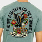 T-Shirt Homme EAGLE SNAKE Vert Clair | JUSTHANG — Vert · Taille M