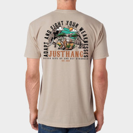 T-Shirt Homme JUMBO Beige Sand | JUSTHANG — Beige · Taille XL