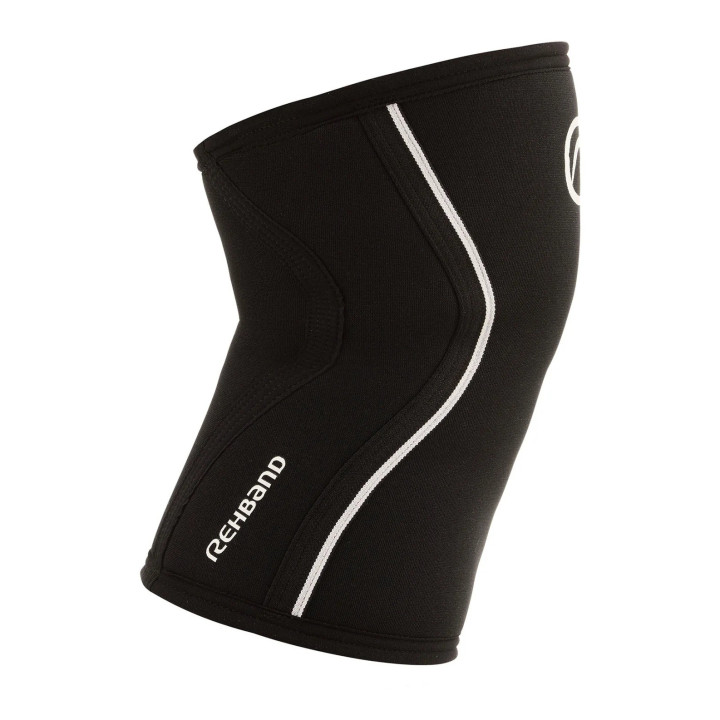 Paire Genouillères Noir 5 mm | REHBAND — Noir · Taille M