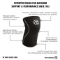 Paire Genouillères Noir 5 mm | REHBAND — Noir · Taille L Paire Genouillères Noir 5 mm | REHBAND — Noir · Taille L