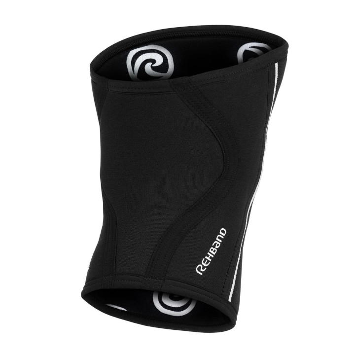 Paire Genouillères Noir 7 mm | REHBAND — Noir · Taille S