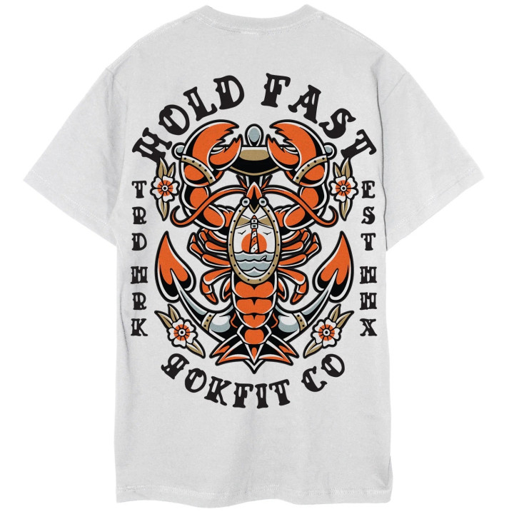 T-Shirt Homme blanc HOLD FAST | ROKFIT — Blanc · Taille S
