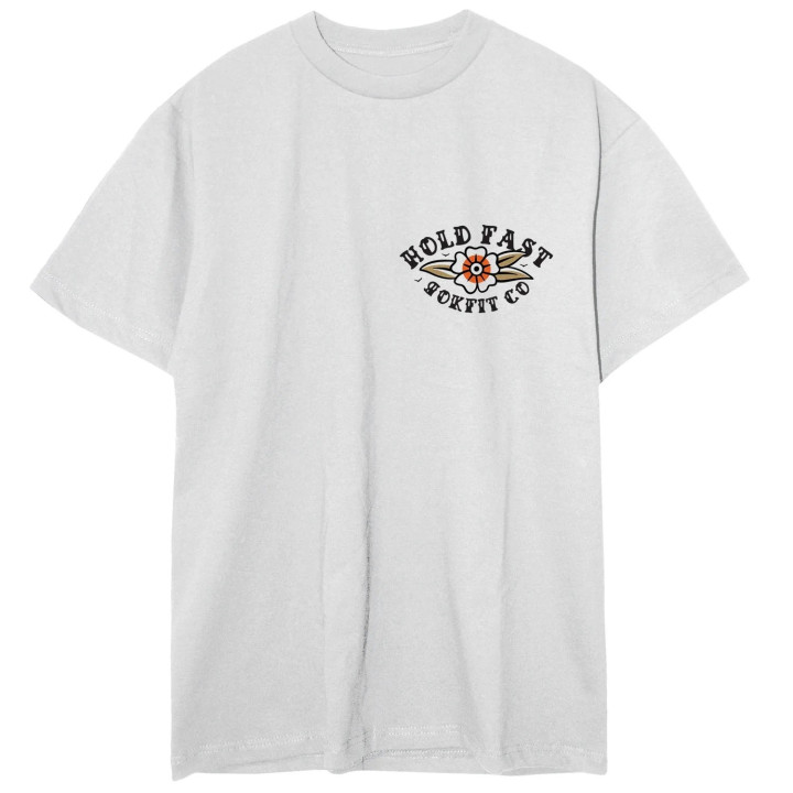 T-Shirt Homme blanc HOLD FAST | ROKFIT — Blanc · Taille S