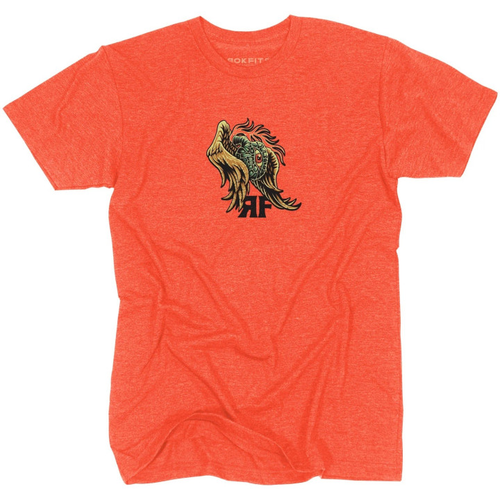 T-Shirt Homme orange STAY FREE | ROKFIT — Orange · Taille S