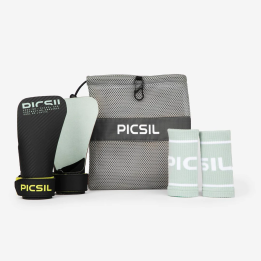 Maniques sans magnésie HAWK GRIP | PICSIL — Noir · Taille G (Kids / XS / S)