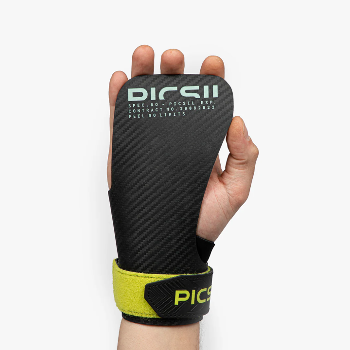 Maniques sans magnésie HAWK GRIP | PICSIL — Noir · Taille G (Kids / XS / S)