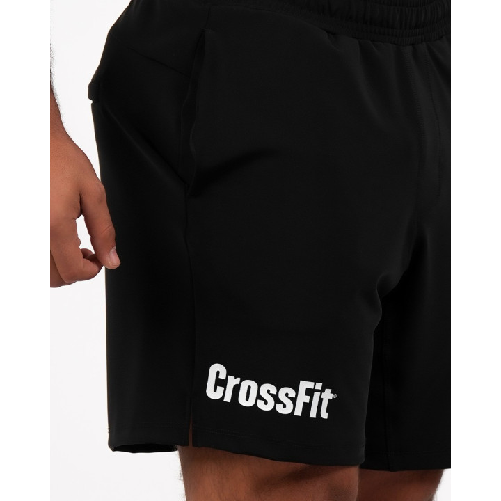 Short Homme CROSSFIT® HUNTER noir ink regular 8"| NORTHERN SPIRIT — Noir · Taille S