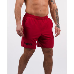 Short Homme CROSSFIT® HUNTER rouge carmine regular 8"| NORTHERN SPIRIT — Rouge · Taille S