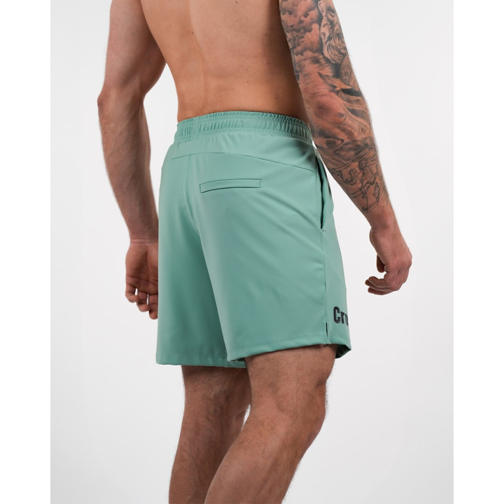 Short Homme CROSSFIT® HUNTER vert shale regular 8"| NORTHERN SPIRIT — Vert · Taille L