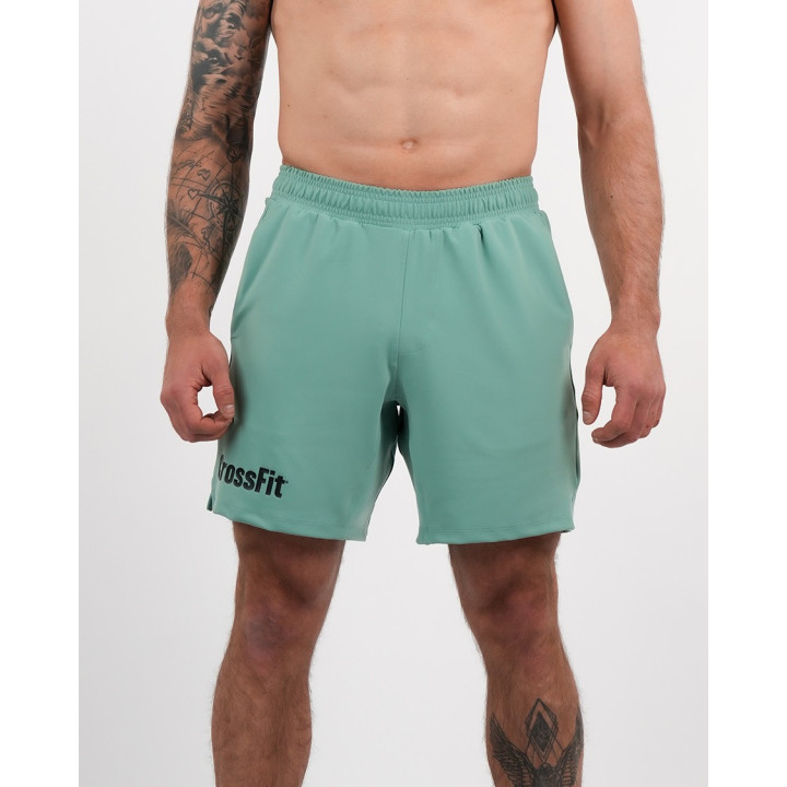 Short Homme CROSSFIT® HUNTER vert shale regular 8"| NORTHERN SPIRIT — Vert · Taille XL