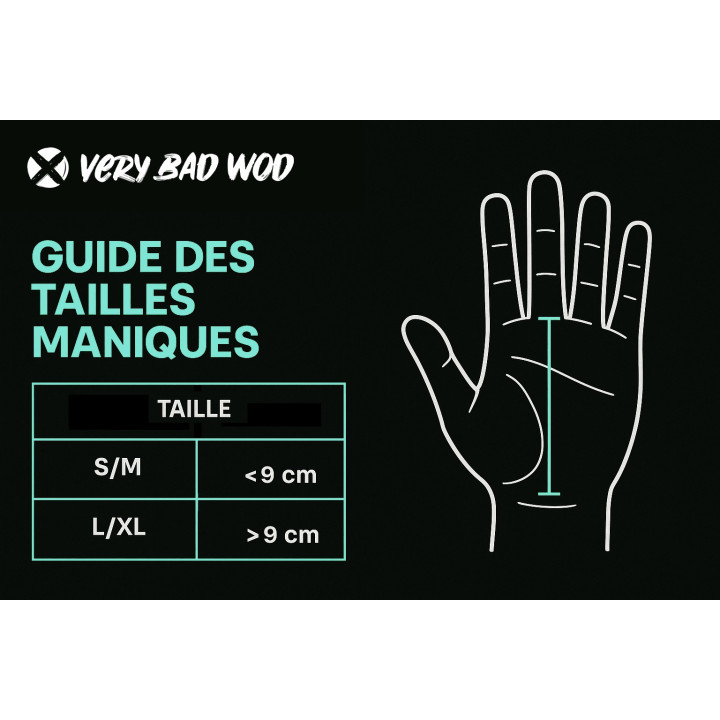 Pack maniques Komodo Kevlar L/XL + Sweatbands roses VERY BAD WOD