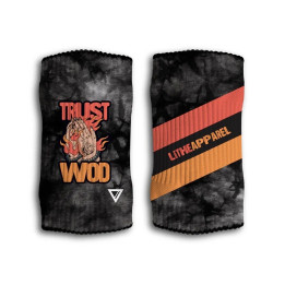 Bandes de poignets - Wristband TRUST WOD| LITHE APPAREL — Noir · Taille TU