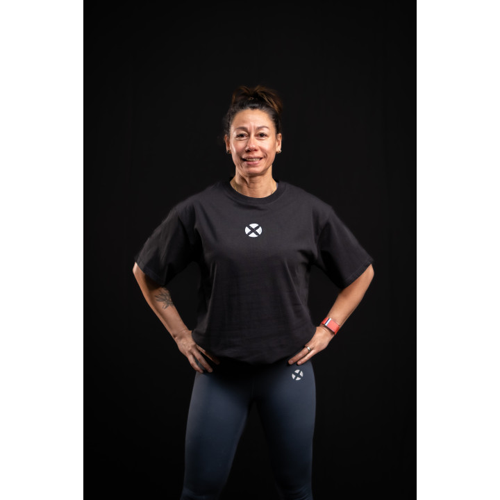T-Shirt oversize unisexe noir ALWAYS WITH MY BUDDYS | VERY BAD WOD — Noir · Taille L