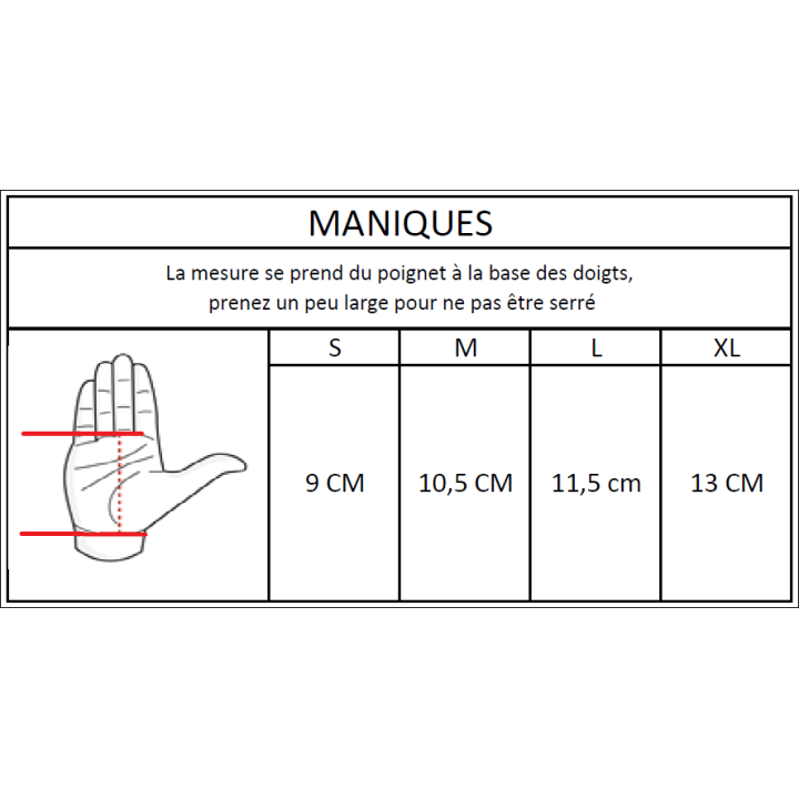 Maniques AZOR VERT 3 | PICSIL — Vert · Taille XL
