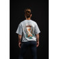 T-Shirt oversize vert de gris WAKE UP BEFORE TIME CAP | VERY BAD WOD — Vert de Gris · Taille S