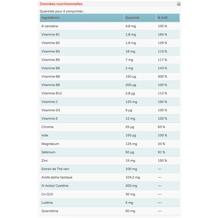 Complément alimentaire NuPower |NUTRITING — 120 Comprimés · Taille TU