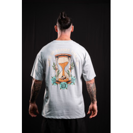 T-Shirt oversize vert de gris WAKE UP BEFORE TIME CAP | VERY BAD WOD — Vert de Gris · Taille M