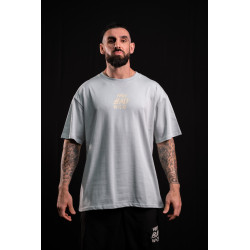 T-Shirt oversize vert de gris WAKE UP BEFORE TIME CAP | VERY BAD WOD — Vert de Gris · Taille L