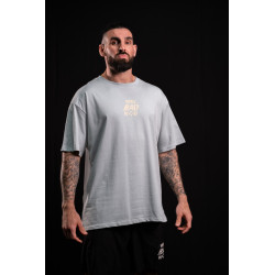 T-Shirt oversize vert de gris WAKE UP BEFORE TIME CAP | VERY BAD WOD — Vert de Gris · Taille XL