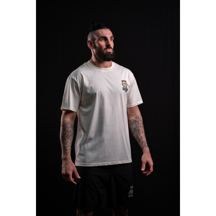 T-Shirt unisexe blanc ivoire WAKE UP BEFORE TIME CAP | VERY BAD WOD — Blanc ivoire · Taille S