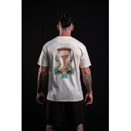 T-Shirt unisexe blanc ivoire WAKE UP BEFORE TIME CAP | VERY BAD WOD — Blanc ivoire · Taille M