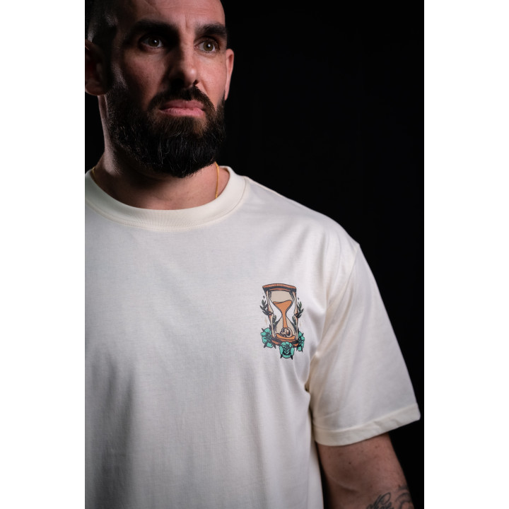 T-Shirt unisexe blanc ivoire WAKE UP BEFORE TIME CAP | VERY BAD WOD — Blanc ivoire · Taille M