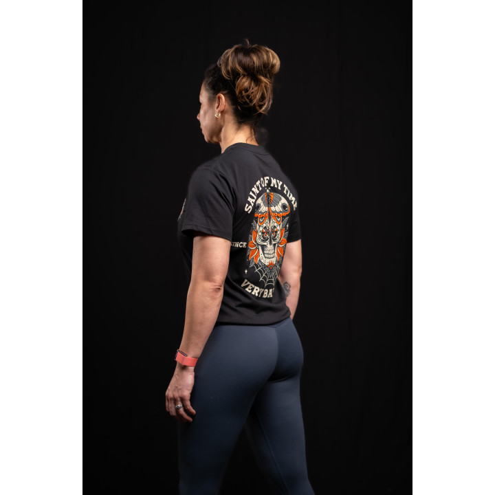 T-Shirt unisexe noir SAINT OF MY TIME | VERY BAD WOD — Noir · Taille M