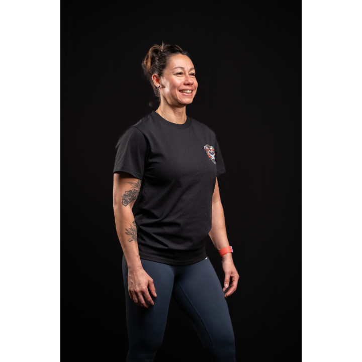 T-Shirt unisexe noir SAINT OF MY TIME | VERY BAD WOD — Noir · Taille M