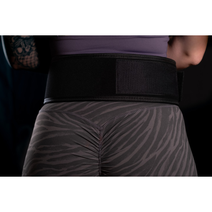 Ceinture d'haltérophilie Noire VELCRO | VERY BAD WOD — Noir · Taille XXS