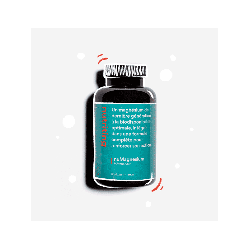 Complément alimentaire NuMagnesium | NUTRITING — 120 Comprimés · Taille TU Complément alimentaire NuMagnesium | NUTRITING — 120 Comprimés · Taille TU