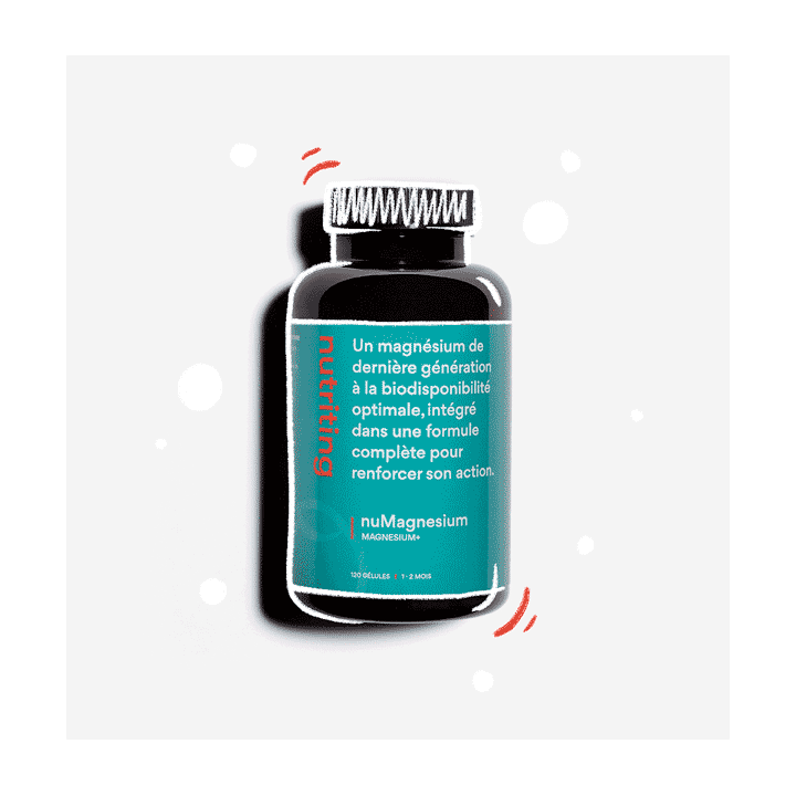 Complément alimentaire NuMagnesium | NUTRITING — 120 Comprimés · Taille TU