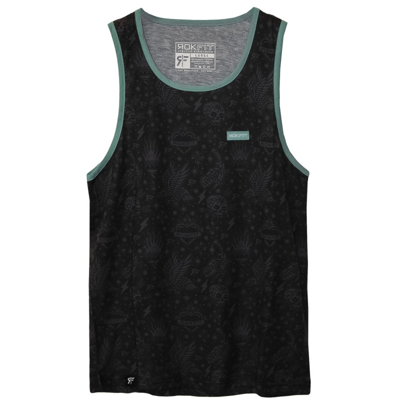 Débardeur Homme noir FLASH FORWARD | ROKFIT — Noir · Taille S Débardeur Homme noir FLASH FORWARD | ROKFIT — Noir · Taille S