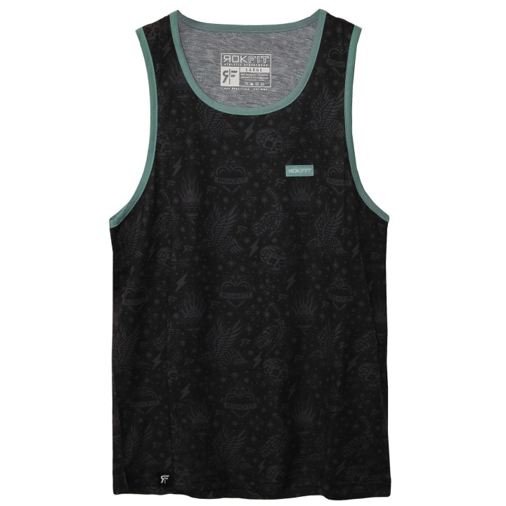Débardeur Homme noir FLASH FORWARD | ROKFIT — Noir · Taille S
