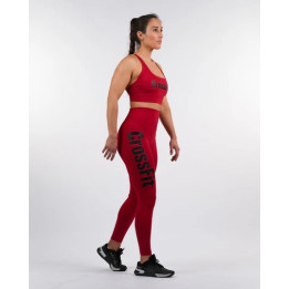 Legging femme CROSSFIT® GALAXY Rouge Carmine | NORTHERN SPIRIT — Rouge · Taille M