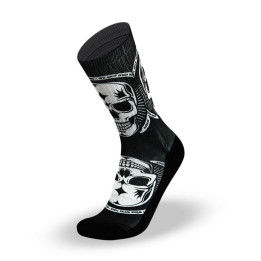 Chaussettes Noires Badass | LITHE APPAREL — Noir · Taille M (39-42)