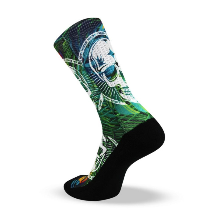 Chaussettes Multicolor Badass Tropical | LITHE APPAREL — Multicolor · Taille S (35-38)