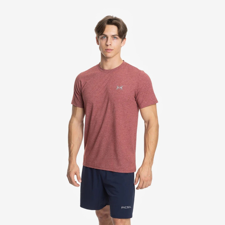 T-Shirt homme rouge grenat PREMIUM | PICSIL — Rouge · Taille XL