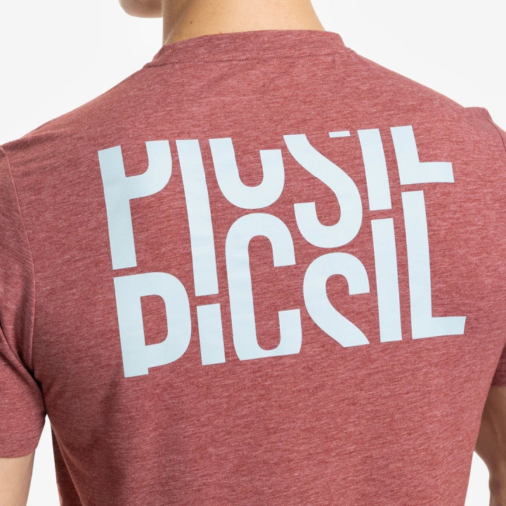 T-Shirt homme rouge grenat PREMIUM | PICSIL — Rouge · Taille XL