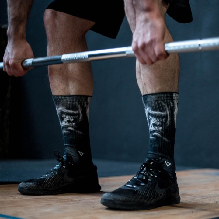 Chaussettes Silver Black | LITHE APPAREL — Noir · Taille RX SOCKS L (43 - 47)