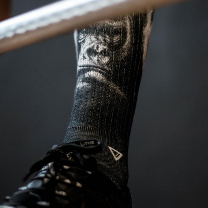 Chaussettes Silver Black | LITHE APPAREL — Noir · Taille RX SOCKS L (43 - 47)