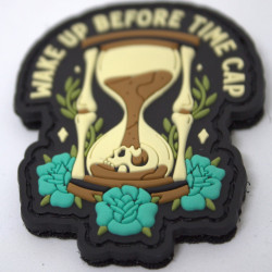 Patch PVC 3D velcro noir WAKE UP BEFORE TIME CAP | VERY BAD WOD — Noir · Taille TU