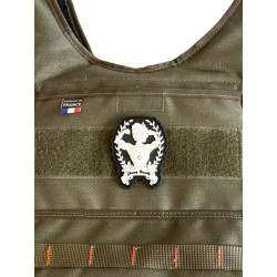 Patch PVC 3D velcro noir STRONG BEAUTY | VERY BAD WOD — Noir · Taille TU